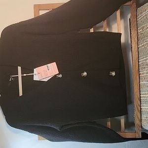 New Quince Baby Alpaca Black Cardigan